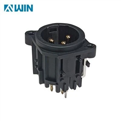 Cothrománach 3 PIN PCB Ceanglóir Mount XLR